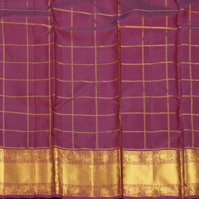 Hayagrivas Handloom Araku Maroon Kanjivaram Silk Saree KBF618G2-3