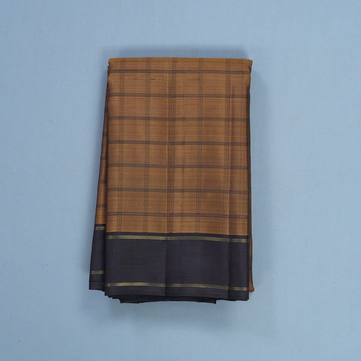 Hayagrivas Handloom Honey Mustard Kanjivaram Silk Saree with Kanchana Border KBF619G8-1