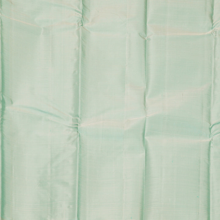 Hayagrivas Handloom Sea Green Kanjivaram Silk Saree KBF620G1-1