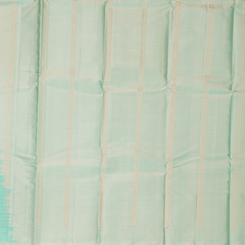 Hayagrivas Handloom Sea Green Kanjivaram Silk Saree KBF620G1-1