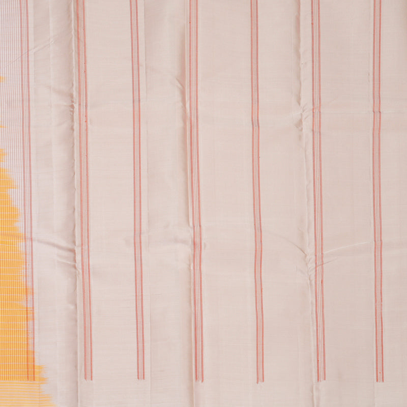 Hayagrivas Handloom Golden Yellow Kanjivaram Silk Saree KBF620G1-4