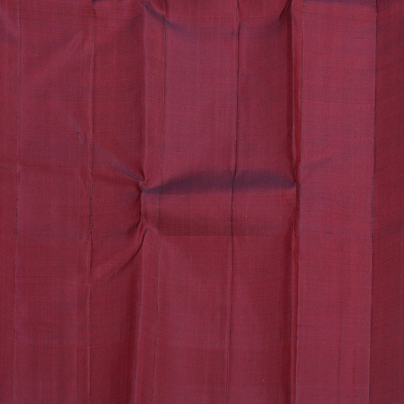 Hayagrivas Handloom Maroon Kanjivaram Silk Saree KBF622G5-1