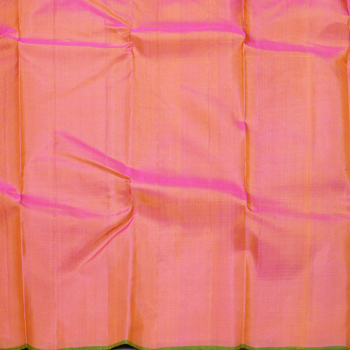 Hayagrivas Handloom Yellow Kanjivaram Silk Saree KBF625G17-1