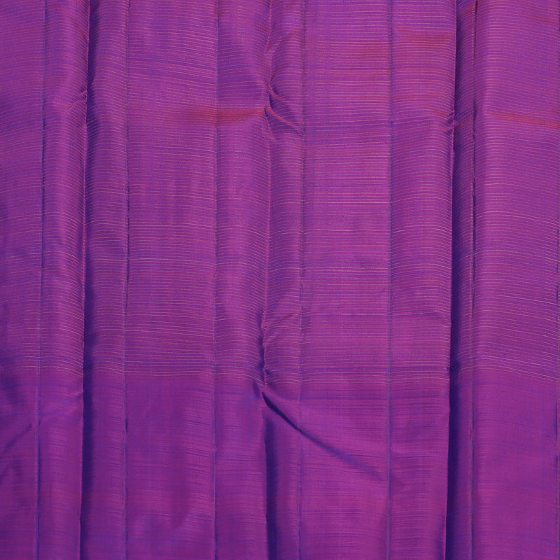 Hayagrivas Handloom Mayilkazhuthu Kanjivaram Silk Saree with Purple Border KBF626G6-1