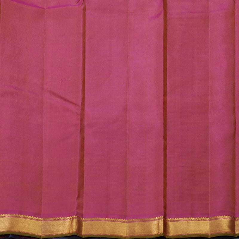 Hayagrivas Handloom Purple &amp; Blue (Zasa Zasa Kattam) Kanjivaram Silk Saree KBF627G1-1