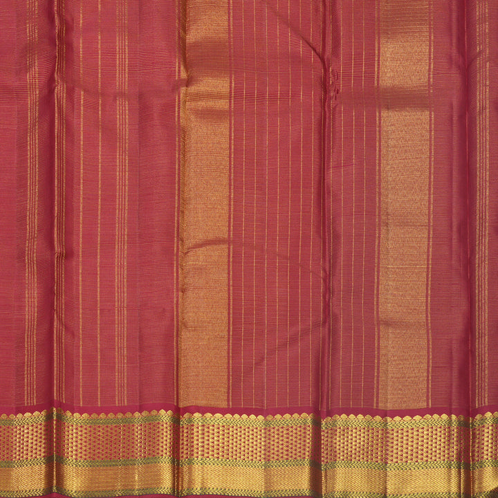 Hayagrivas Handloom Maroon Kanjivaram Silk Saree KBF627G7-3