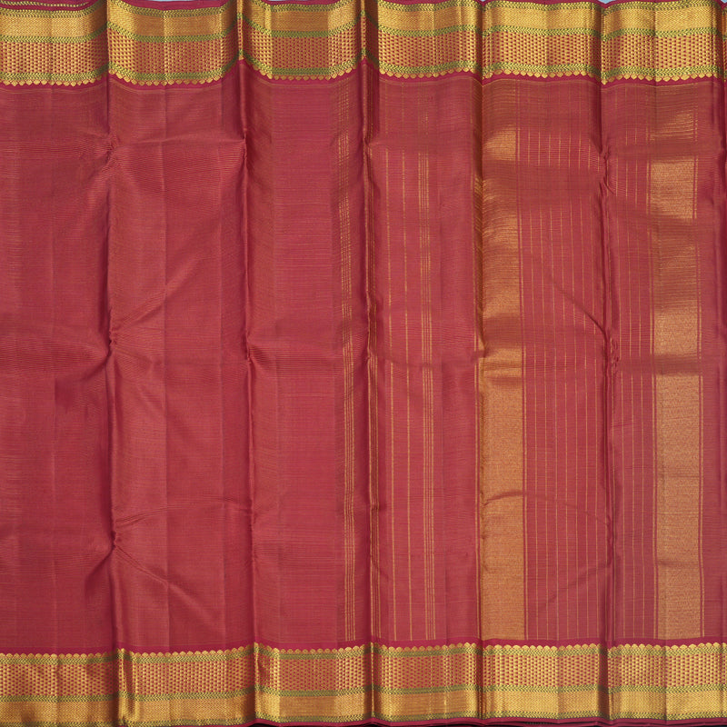 Hayagrivas Handloom Maroon Kanjivaram Silk Saree KBF627G7-3