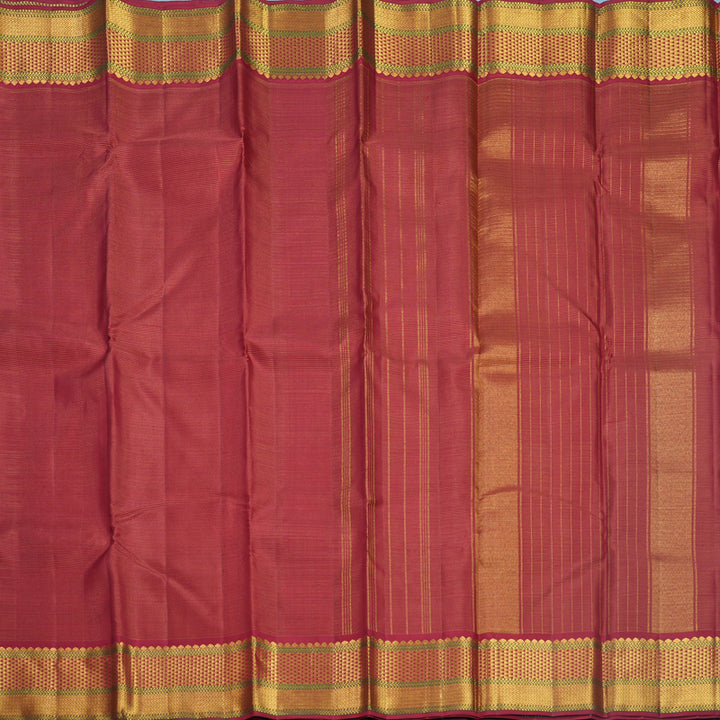 Hayagrivas Handloom Maroon Kanjivaram Silk Saree KBF627G7-3