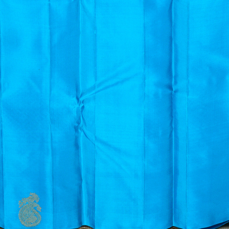 Hayagrivas Handloom Beige Kanjivaram Silk Saree KBF629G1-2