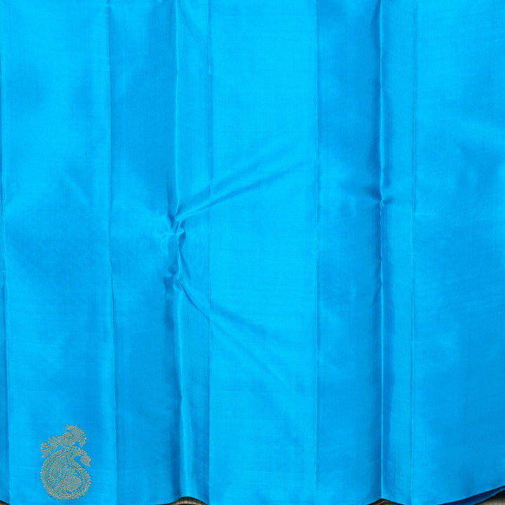 Hayagrivas Handloom Beige Kanjivaram Silk Saree KBF629G1-2