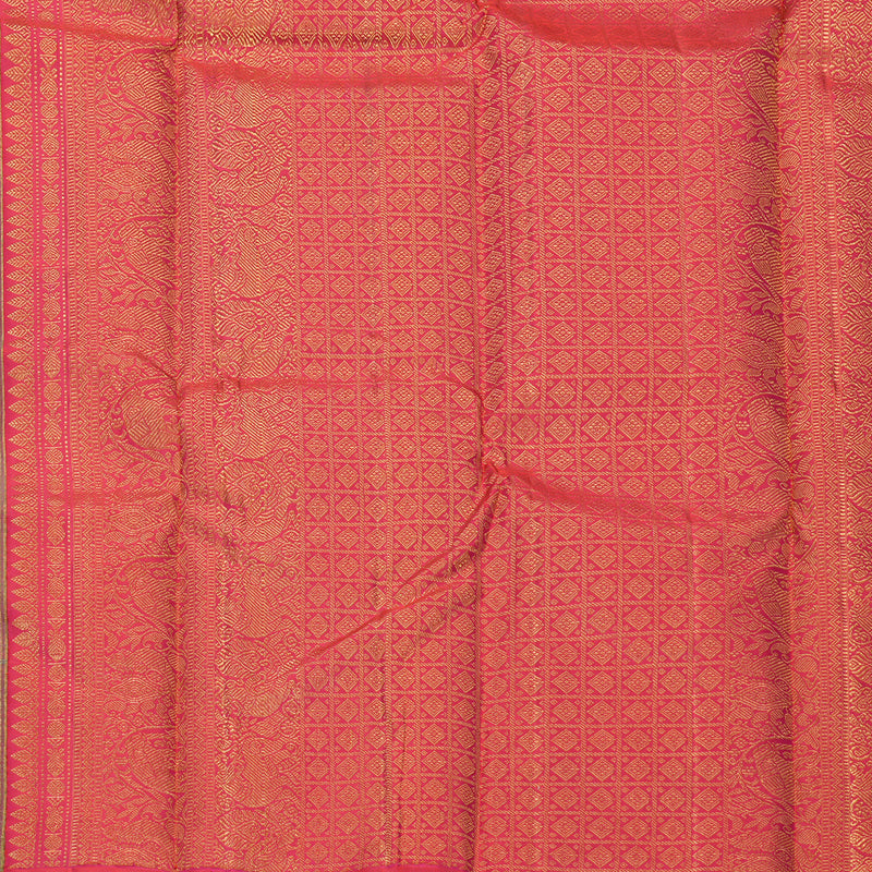 Hayagrivas Handloom Mayilkazhuthu Kanjivaram Silk Saree KBF629G1-6