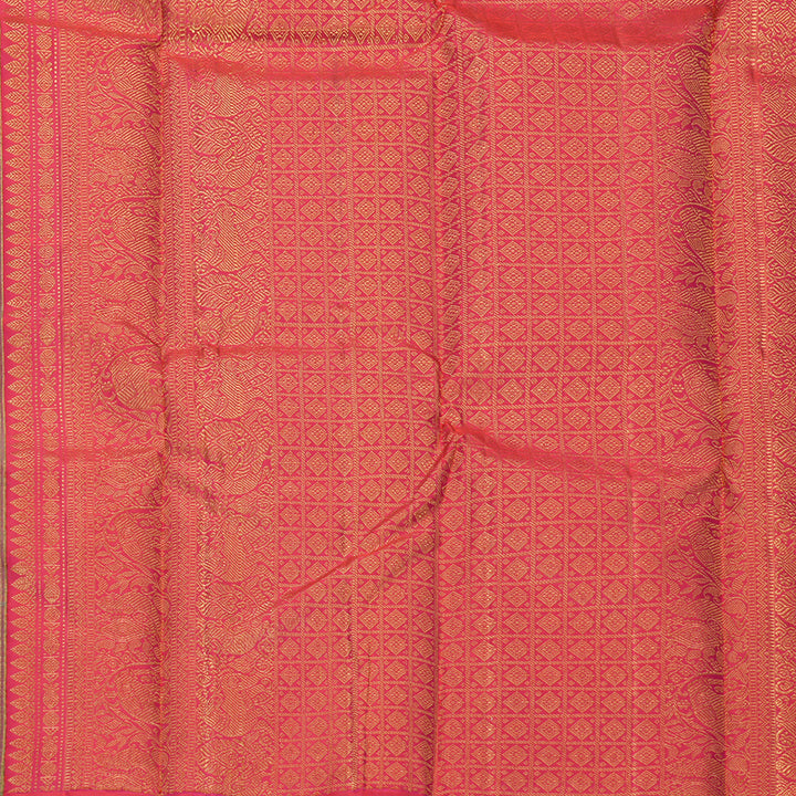 Hayagrivas Handloom Mayilkazhuthu Kanjivaram Silk Saree KBF629G1-6