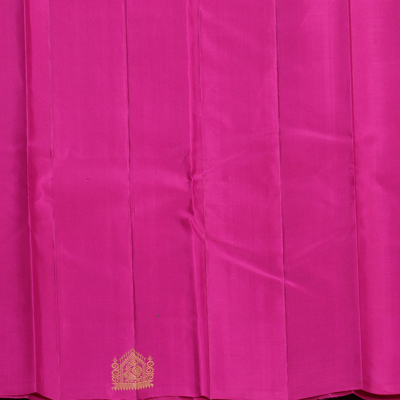 Hayagrivas Handloom Multicolour Checks Kanjivaram Silk Saree KBF629G3-6