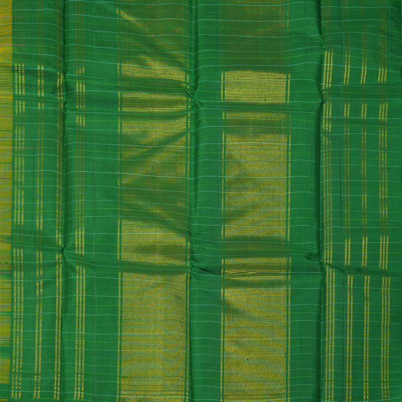 Hayagrivas Handloom Mustard Yellow Kanjivaram Silk Saree KBF630G2-2