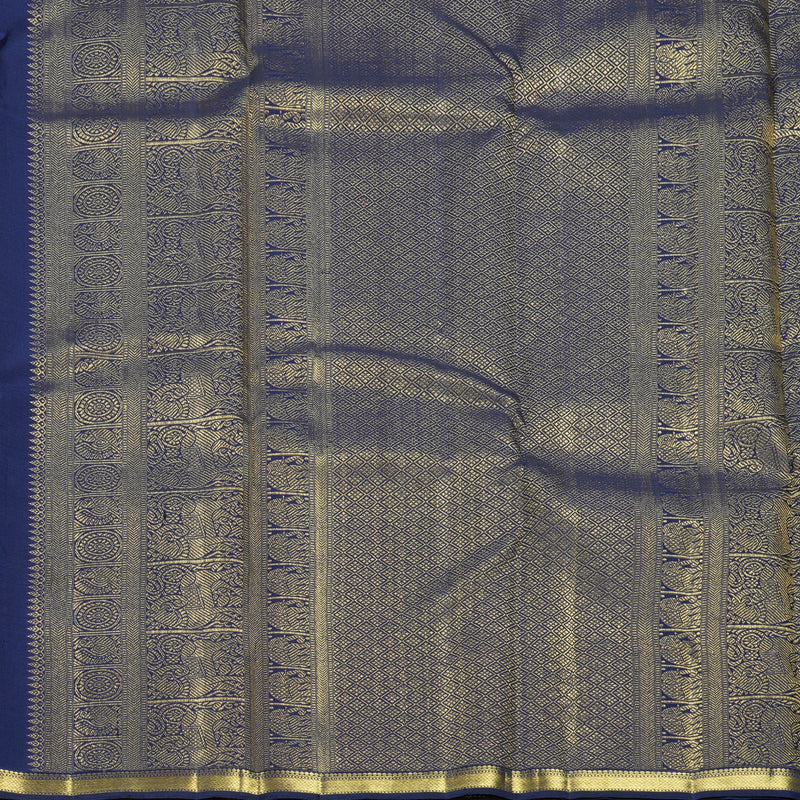 Hayagrivas Handloom Pink &amp; Yellow (Zasa Zasa Kattam) Kanjivaram Silk Saree KBF636G1-1