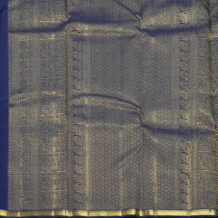 Hayagrivas Handloom Pink &amp; Yellow (Zasa Zasa Kattam) Kanjivaram Silk Saree KBF636G1-1