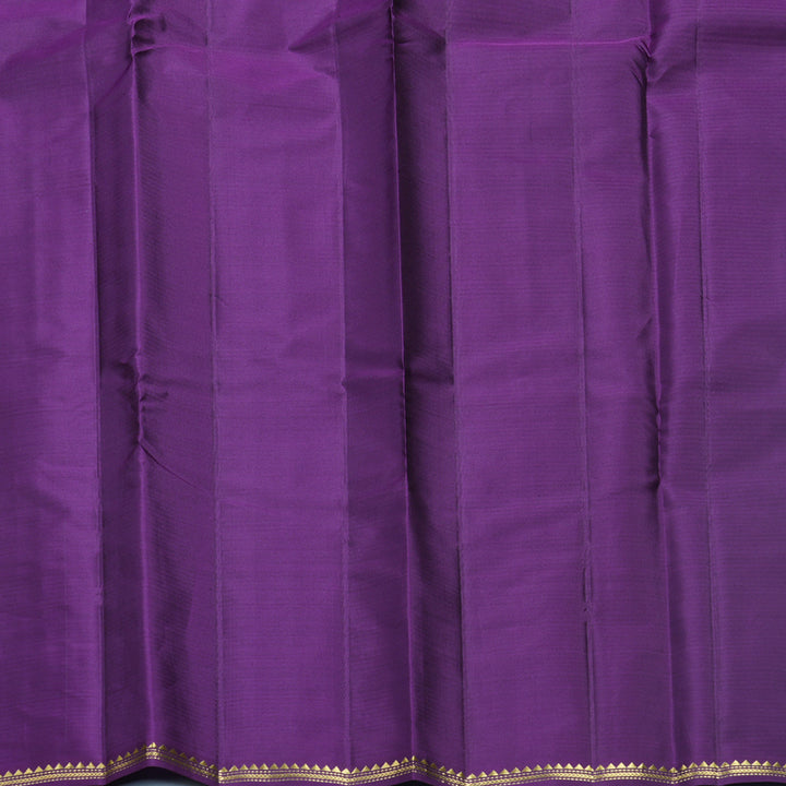 Hayagrivas Handloom Green Shade Checks Kanjivaram Silk Saree KBF644G4-3