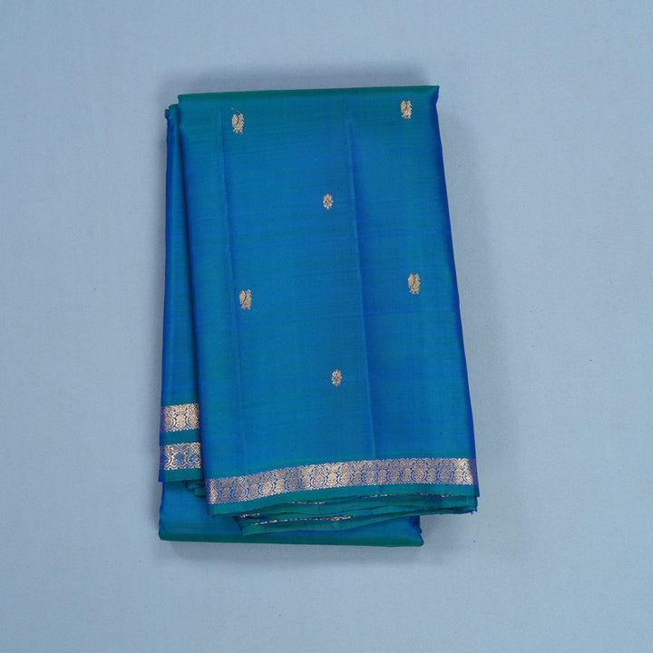 Hayagrivas Handloom Mayilkazhuthu Kanjivaram Silk Saree KBF645G13-2