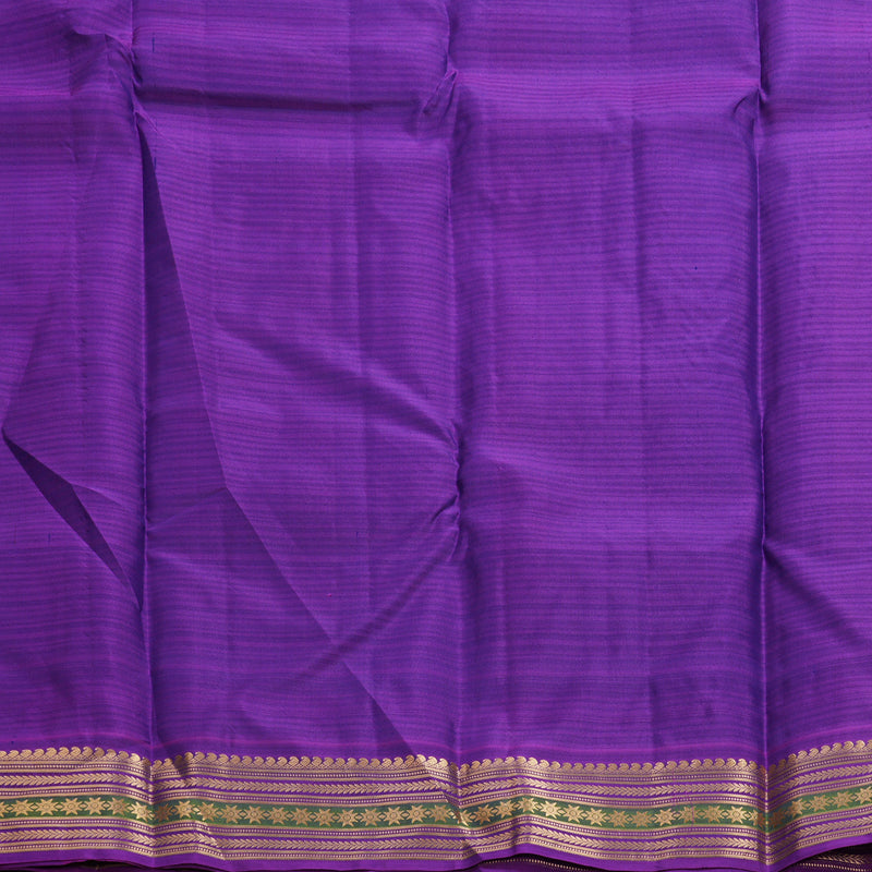 Hayagrivas Handloom Lavender Kanjivaram Silk Saree KBF648G2-10