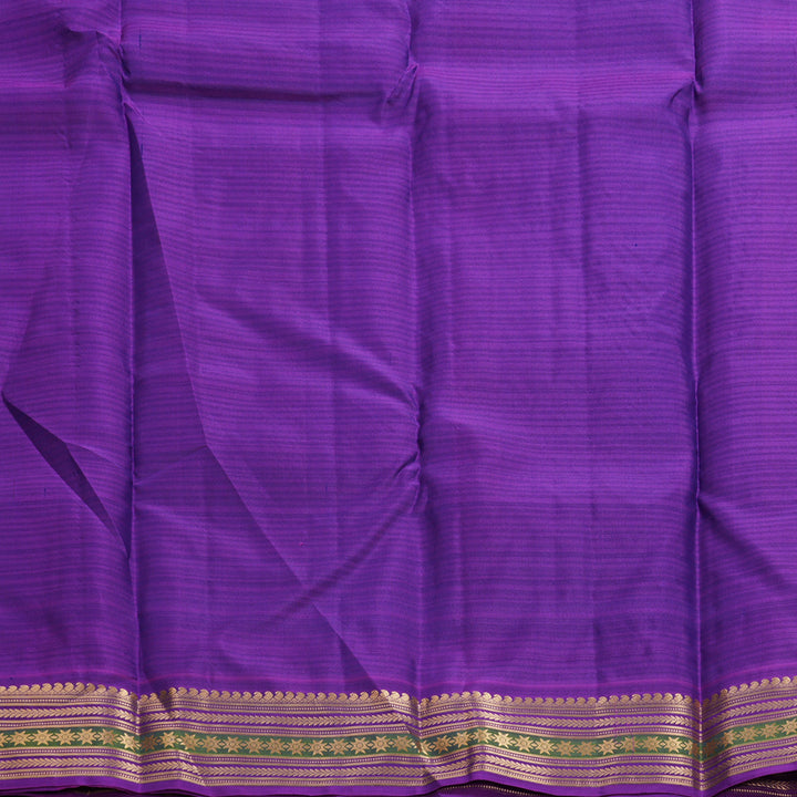 Hayagrivas Handloom Lavender Kanjivaram Silk Saree KBF648G2-10