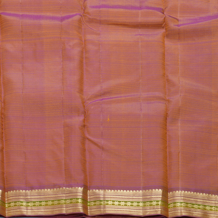 Hayagrivas Handloom Yellow Kanjivaram Silk Saree KBF648G2-4