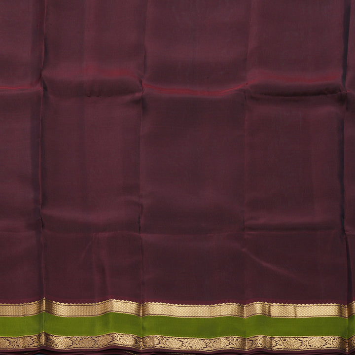 Hayagrivas Handloom Rama Green Kanjivaram Silk Saree KBF649G1-14