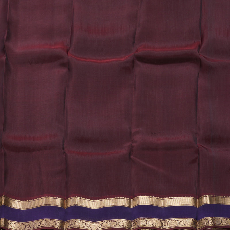 Hayagrivas Handloom Mehandi Green Kanjivaram Silk Saree KBF649G1-19