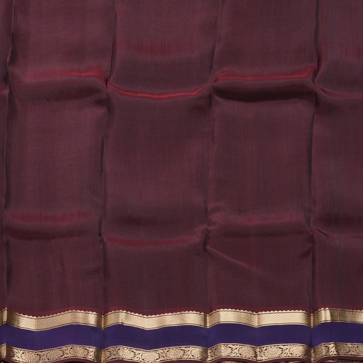 Hayagrivas Handloom Mehandi Green Kanjivaram Silk Saree KBF649G1-19