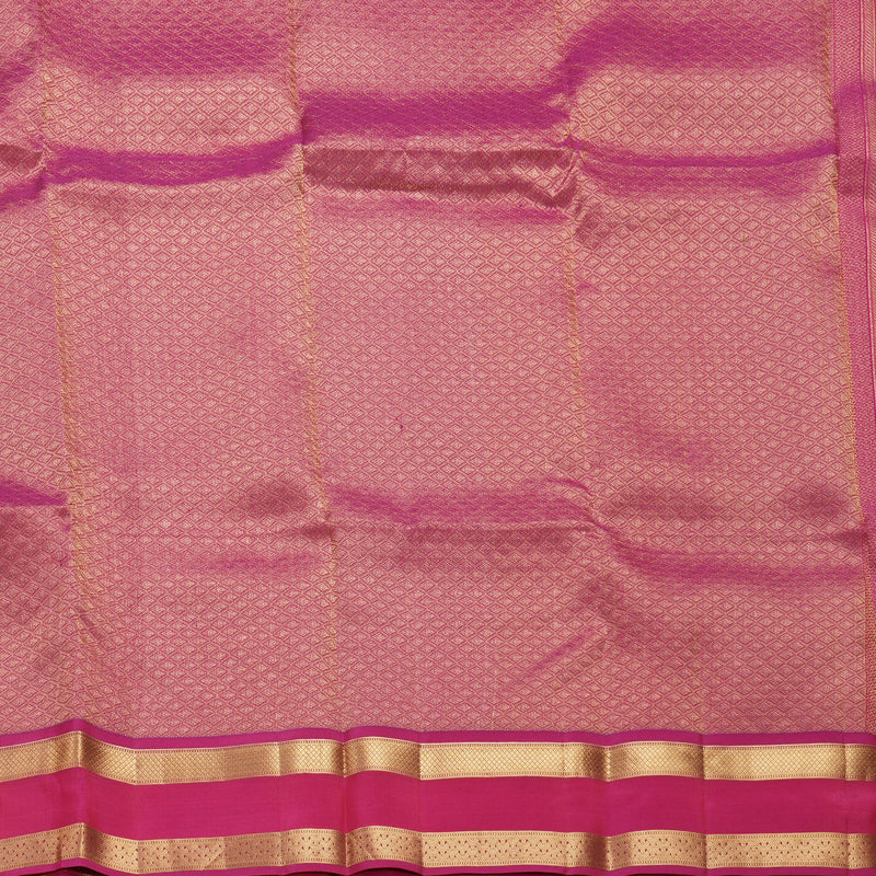 Hayagrivas Handloom Red Kanjivaram Silk Saree KBF649G1-23