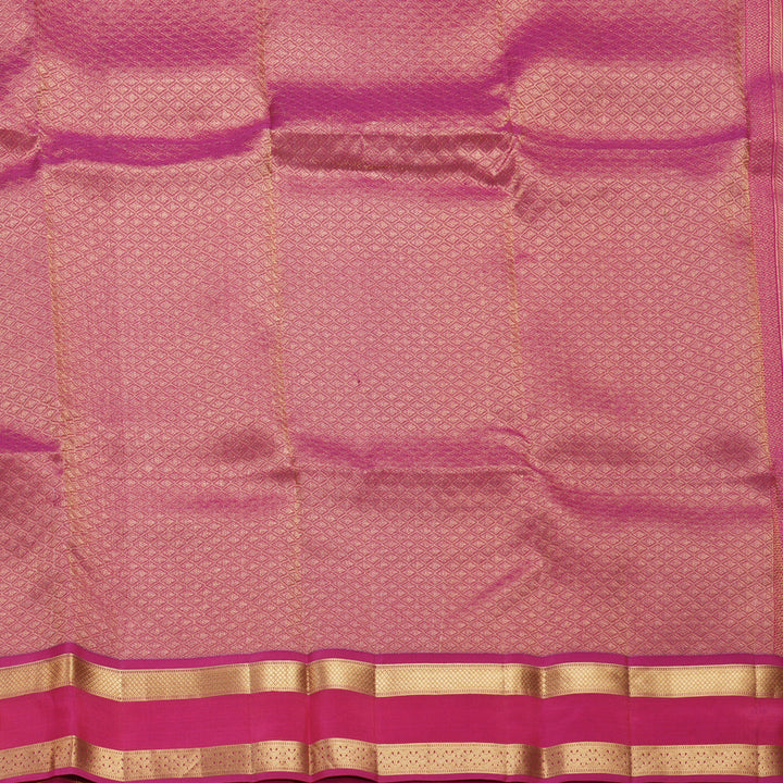 Hayagrivas Handloom Red Kanjivaram Silk Saree KBF649G1-23