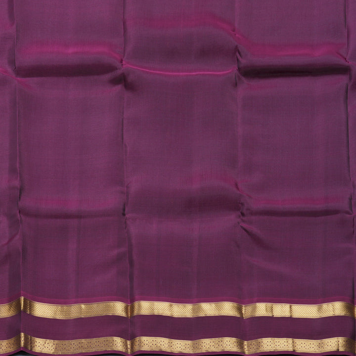 Hayagrivas Handloom Rama Green Kanjivaram Silk Saree KBF649G1-26