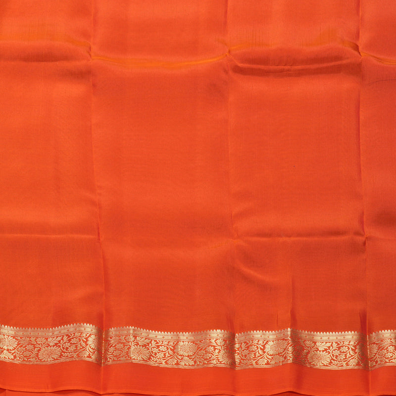 Hayagrivas Handloom Red Kanjivaram Silk Saree KBF649G1-29