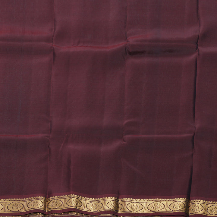 Hayagrivas Handloom Rama Green Kanjivaram Silk Saree KBF649G1-31