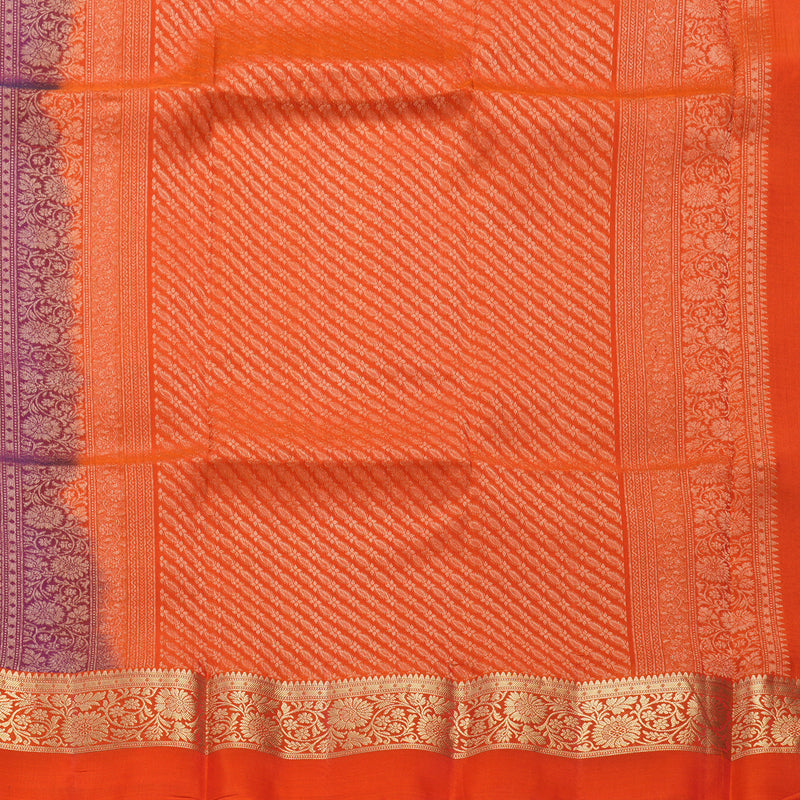 Hayagrivas Handloom Wine Maroon Kanjivaram Silk Saree KBF649G1-6