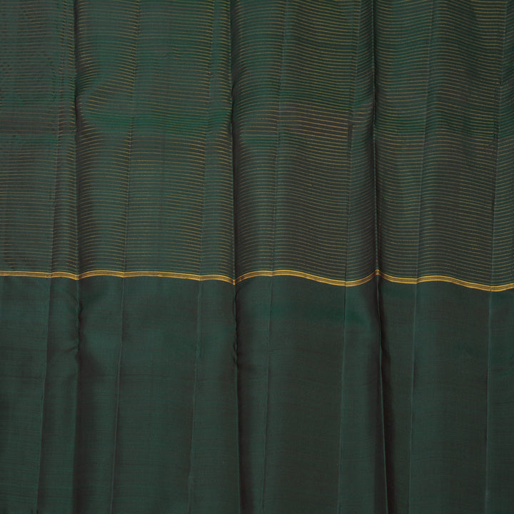 Hayagrivas Handloom Purple Kanjivaram Silk Saree with Bottle Green Border KBF652G1-4