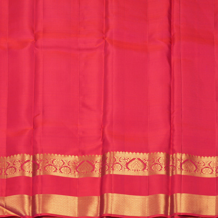 Hayagrivas Handloom Rani Pink Kanjivaram Silk Saree KBF652G4-10