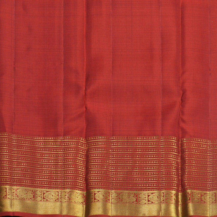 Hayagrivas Handloom Red Kanjivaram Silk Saree KBF652G5-4