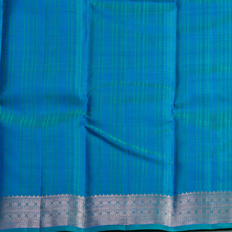 Hayagrivas Handloom Mayilkazhuthu Kanjivaram Silk Saree KBF653G5-3