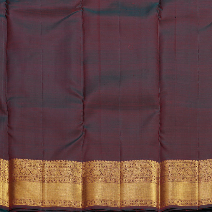 Hayagrivas Handloom Pink Kanjivaram Silk Saree with Manthalir Border KBF656G11-3