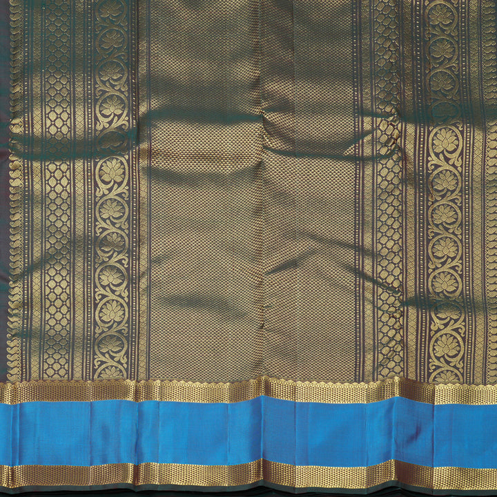 Hayagrivas Handloom Vadamalli Purple Kanjivaram Silk Saree KBF656G19-4