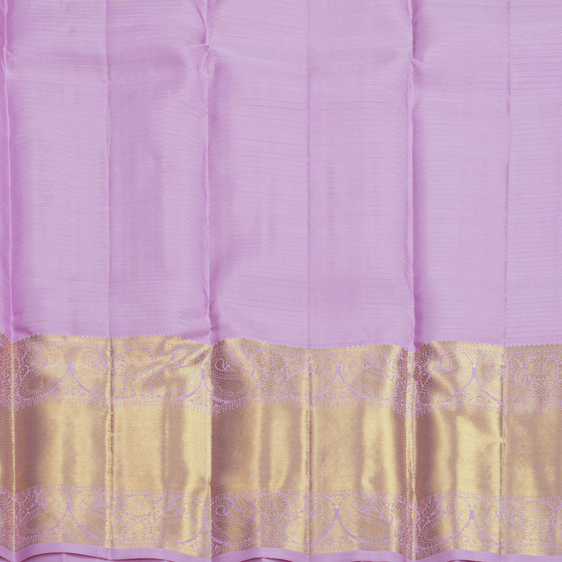 Hayagrivas Handloom Lavender Kanjivaram Silk Saree KBF656G20-1