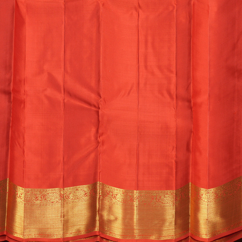 Hayagrivas Handloom Red Kanjivaram Silk Saree KBF665G2-1