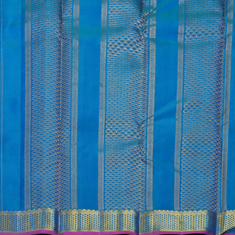Hayagrivas Handloom Mayilkazhuthu Kanjivaram Silk Saree KBF665G2-6