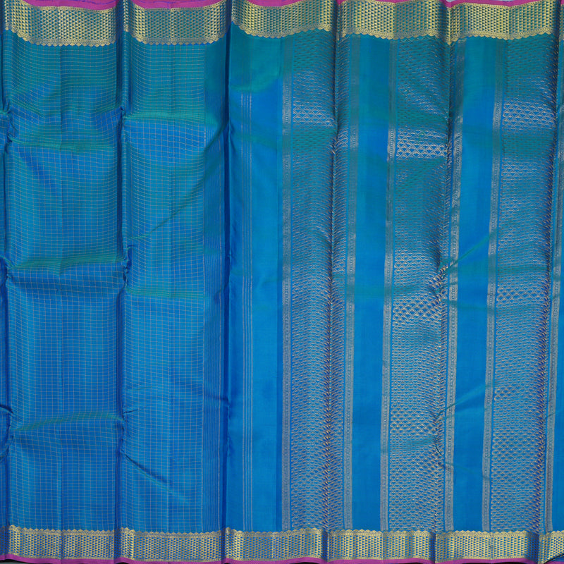 Hayagrivas Handloom Mayilkazhuthu Kanjivaram Silk Saree KBF665G2-6