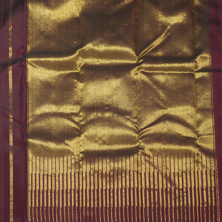 Hayagrivas Handloom Black Kanjivaram Silk Saree KBF667G2-1