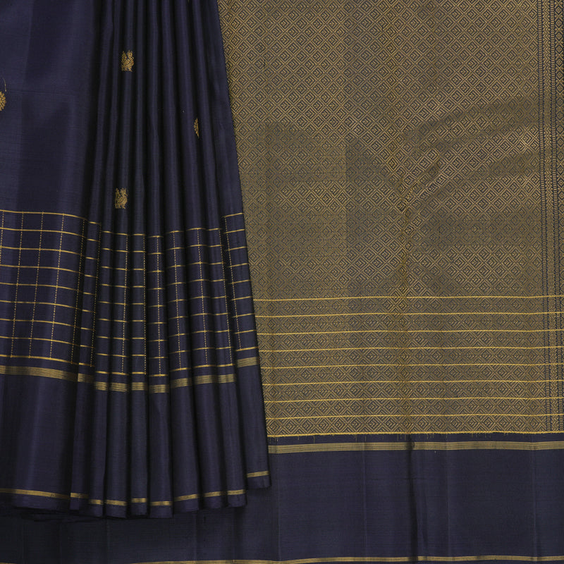 Hayagrivas Handloom Nagapazham Kanjivaram Silk Saree KBF669G1-1