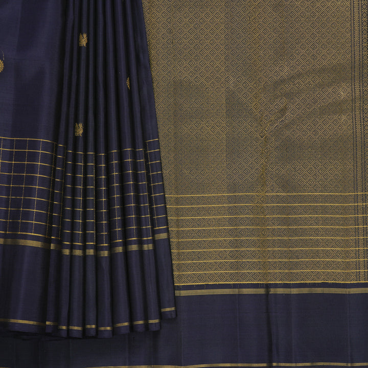 Hayagrivas Handloom Nagapazham Kanjivaram Silk Saree KBF669G1-1
