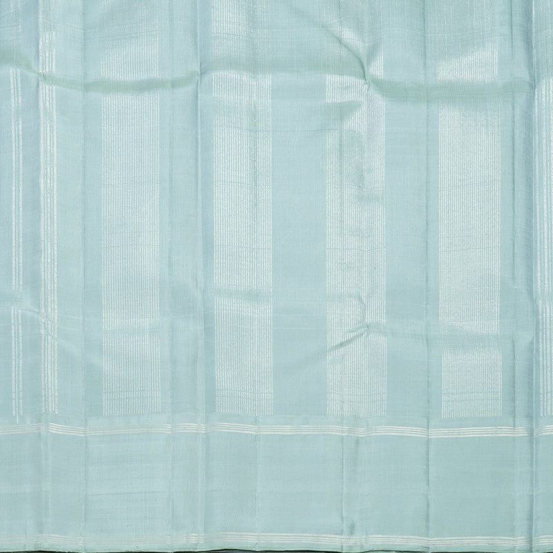 Hayagrivas Handloom Lilac Kanjivaram Silk Saree with Ganga Jamuna Border KBF669G9-1