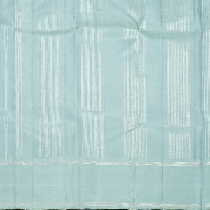 Hayagrivas Handloom Lilac Kanjivaram Silk Saree with Ganga Jamuna Border KBF669G9-1