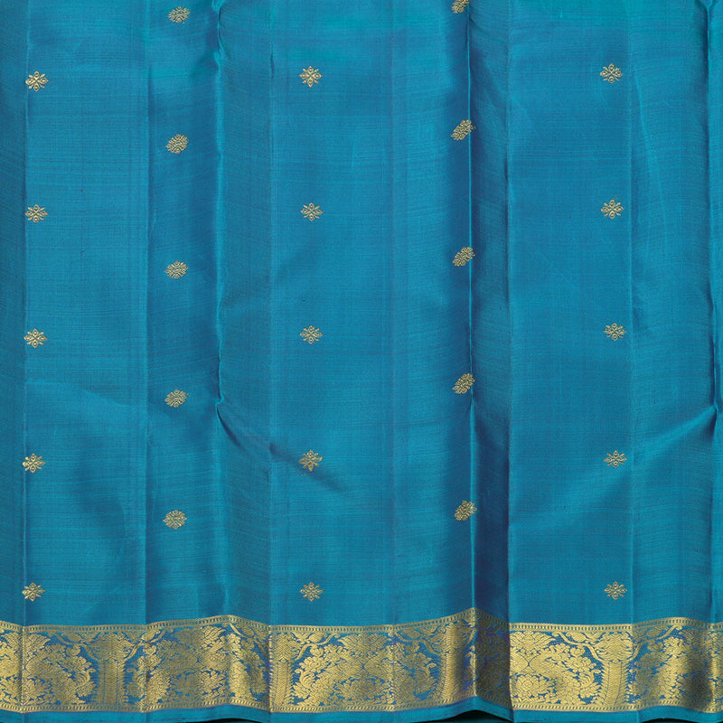 Hayagrivas Handloom Mayilkazhuthu Kanjivaram Silk Saree KBF673G1-1